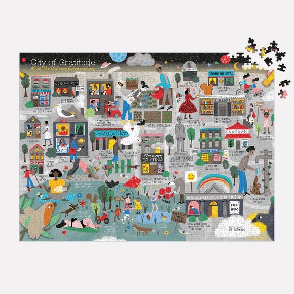 🌸3 for 2🌸 NEW! City of Gratitude Jigsaw Puzzle | 1000 pieces - Picture 4 of 6